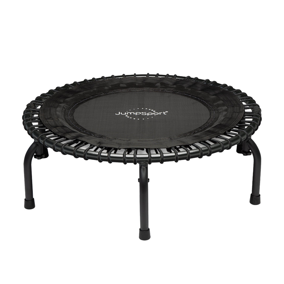 JumpSport 350 Lightweight 39-Inch Folding Fitness Trampoline, Black (Open Box)