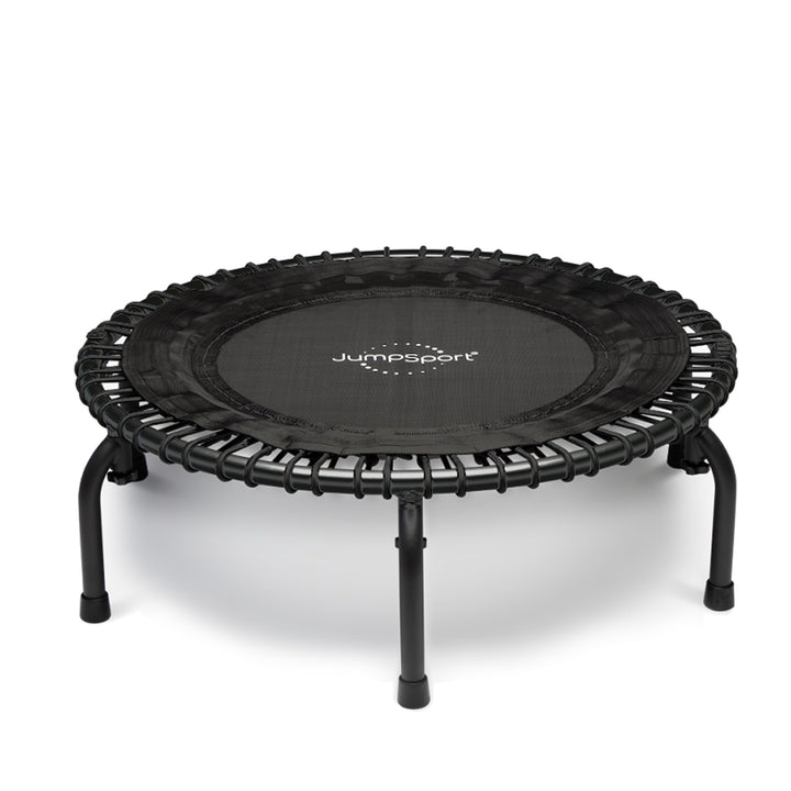 JumpSport 350f Indoor Lightweight 39-Inch Folding Trampoline, Black (Open Box)