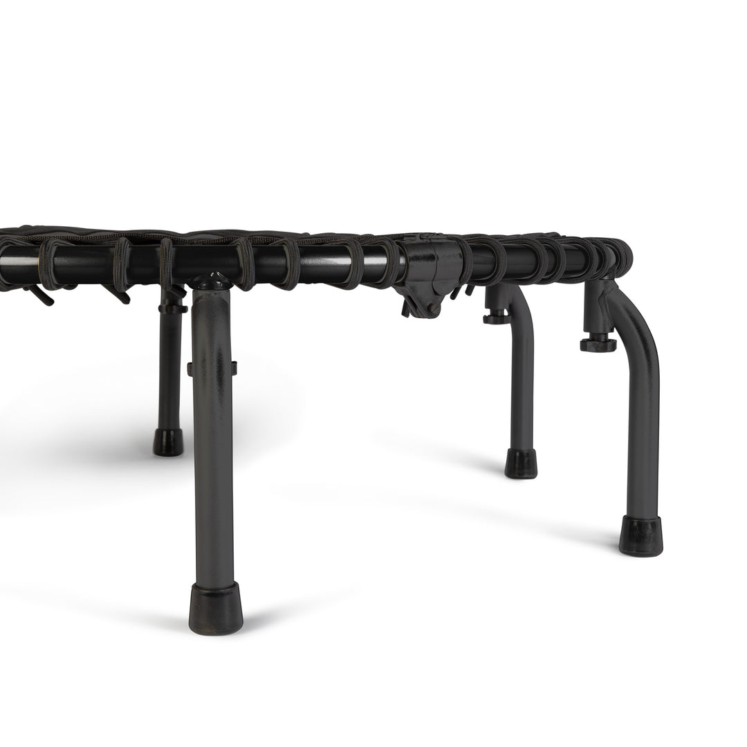 JumpSport 350f Indoor Lightweight 39-Inch Folding Fitness Trampoline, Black