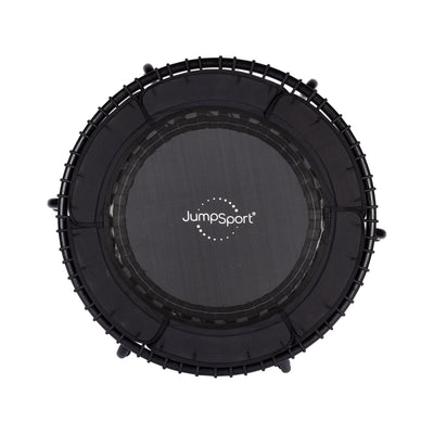 JumpSport 370 Home Gym 39" Fitness Trampoline w/4-In-1 DVD, Black (Open Box)