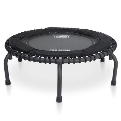 JumpSport 370 PRO Heavy Duty Lightweight 39" Fitness Trampoline, Black(Open Box)