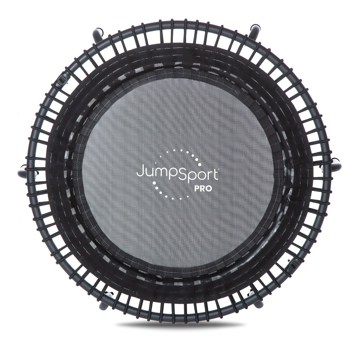 JumpSport 550f PRO Lightweight 44 Inch Folding Fitness Trampoline, Black (Used)