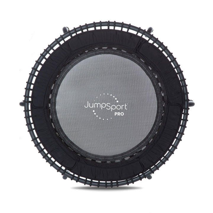 JumpSport 570 PRO Durable Lightweight 44" Fitness Trampoline, Black (Open Box) - VMInnovations