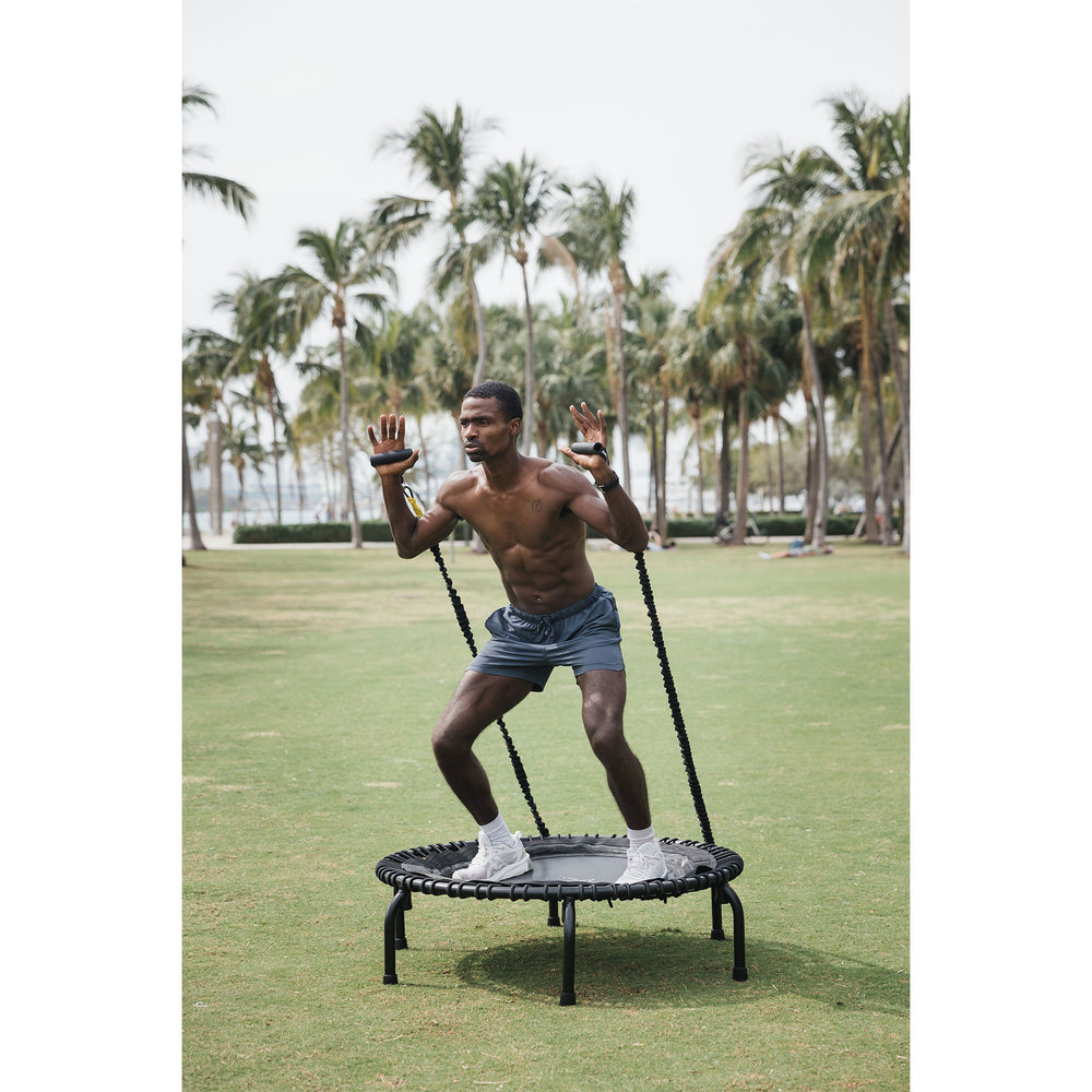 JumpSport 430 44 inch Rebounder Fitness Trampoline with Workout DVDs (Open Box) - VMInnovations