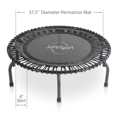 JumpSport 430 44" In-Home Rebounder Fitness Trampoline with Workout DVDs (Used)