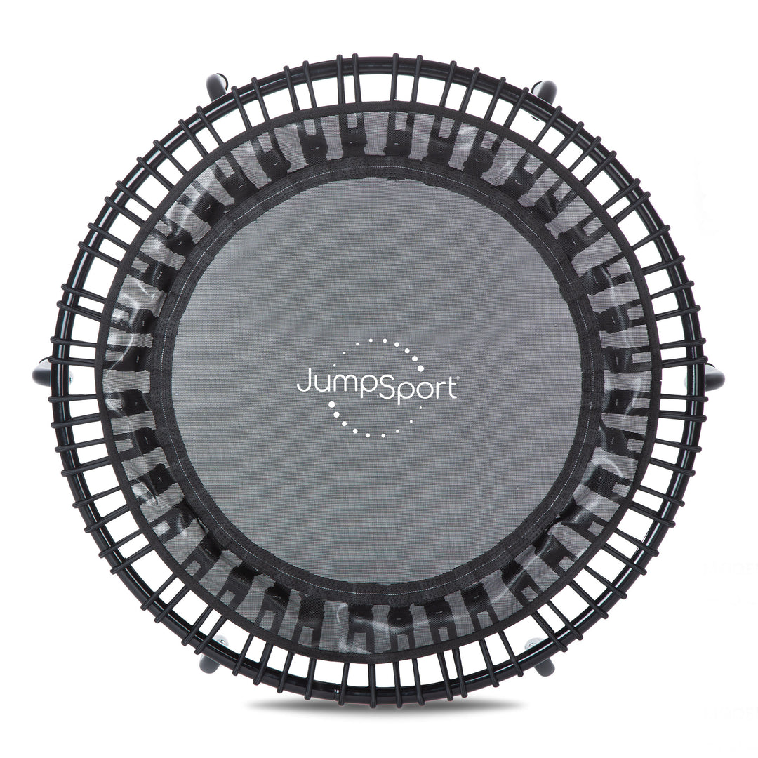 JumpSport 430 44" In-Home Rebounder Fitness Trampoline w/Workout DVDs(For Parts)