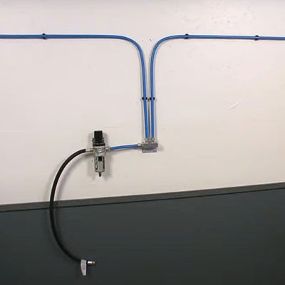 MaxLine 300 Foot 3/4 Inch Semi-Flexible Compressed Air Tubing Master Kit (Used) - VMInnovations