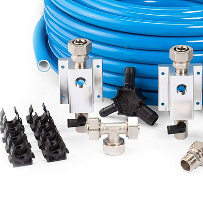 MaxLine 300 Foot 3/4 Inch Semi-Flexible Compressed Air Tubing Master Kit (Used) - VMInnovations