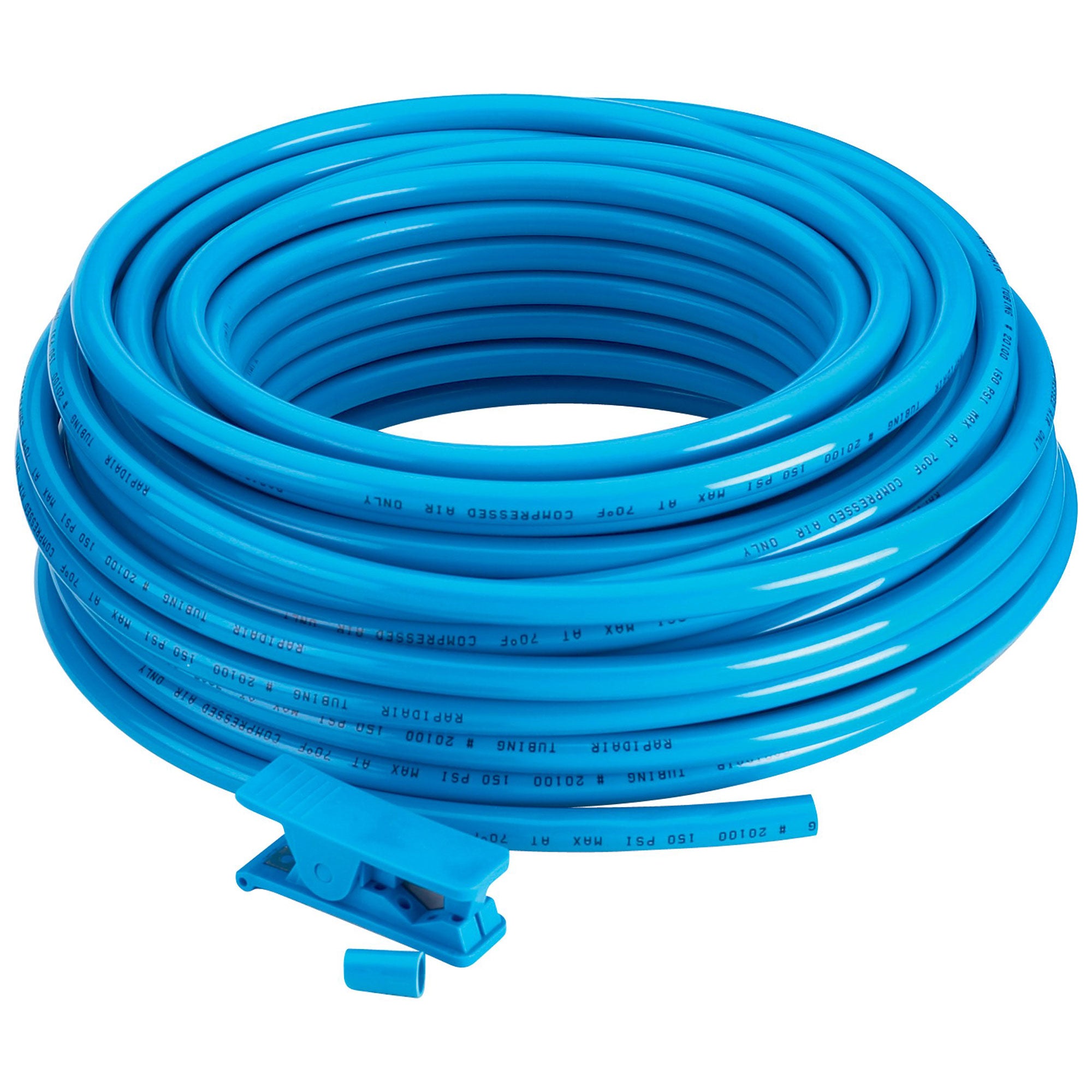 MaxLine 100 Ft 1/2 Inch Air Compressor Nylon Tubing w/ Tubing Cutter (Open Box)