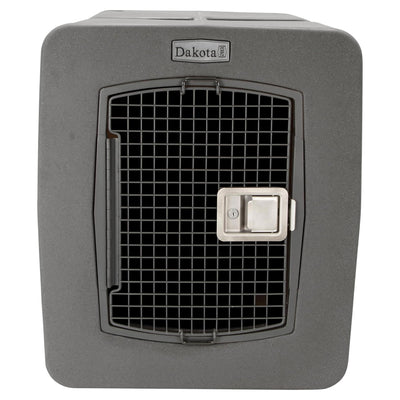 Dakota283 G3 High-Security Polyethylene Framed Door Kennel, XLarge, Dark Granite - VMInnovations