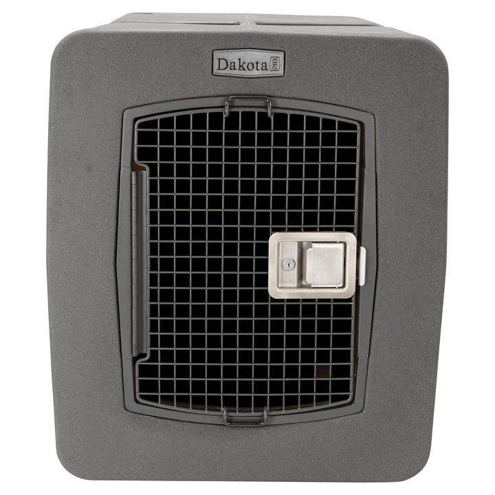 Dakota283 G3 High-Security Polyethylene Framed Door Kennel, XLarge, Dark Granite
