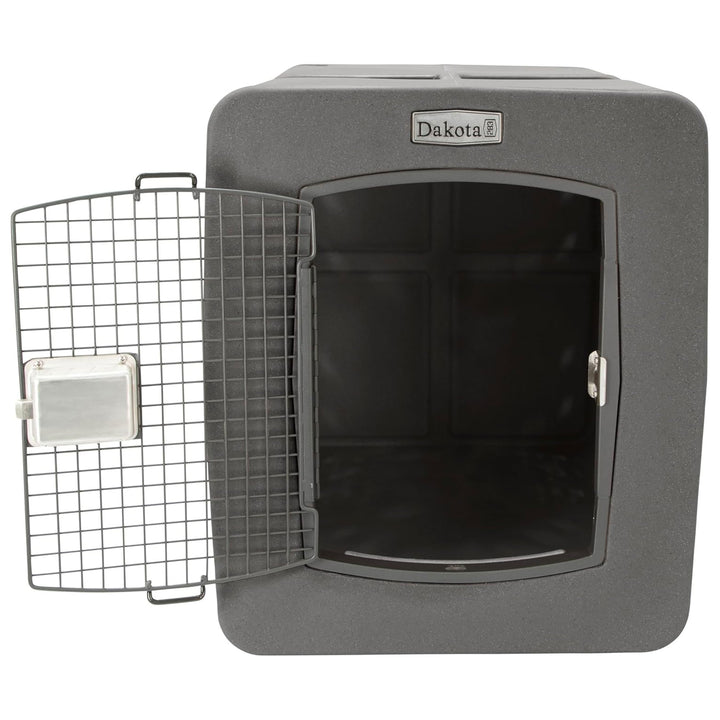 Dakota283 G3 High-Security Polyethylene Framed Door Kennel, XLarge, Dark Granite