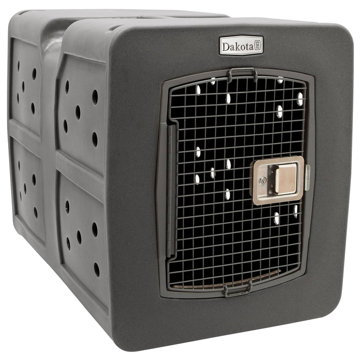 Dakota283 G3 High-Security Polyethylene Framed Door Kennel, XLarge, Dark Granite