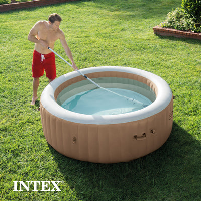 Intex Rechargeable Handheld Above Ground Swimming Pool Vacuum, Gray (Used)