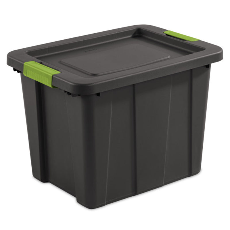 Sterilite Tuff1 Latching 18 Gallon Plastic Storage Container & Lid (12 Pack)