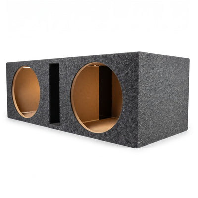 QPower QBASS Dual 15-Inch Vented MDF Subwoofer Sub Box Enclosure (For Parts)