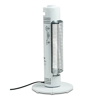 HeatMate Medium Sized Efficient Electric Graphite Tower Indoor Heater (Open Box)