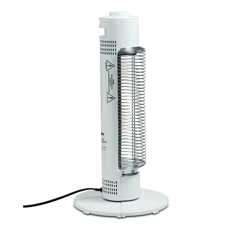 HeatMate Medium Sized Efficient Electric Graphite Tower Indoor Heater (Open Box)