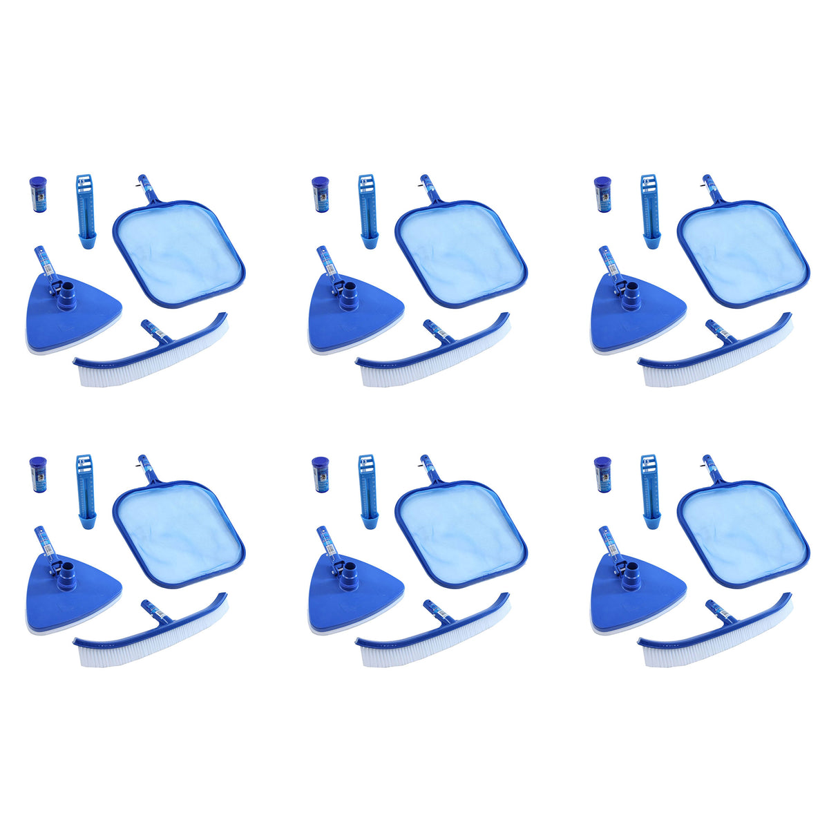 Hydro Tools 8611 Premium Above & Inground Swimming Pool Maintenance Kit (6 Pack) - VMInnovations