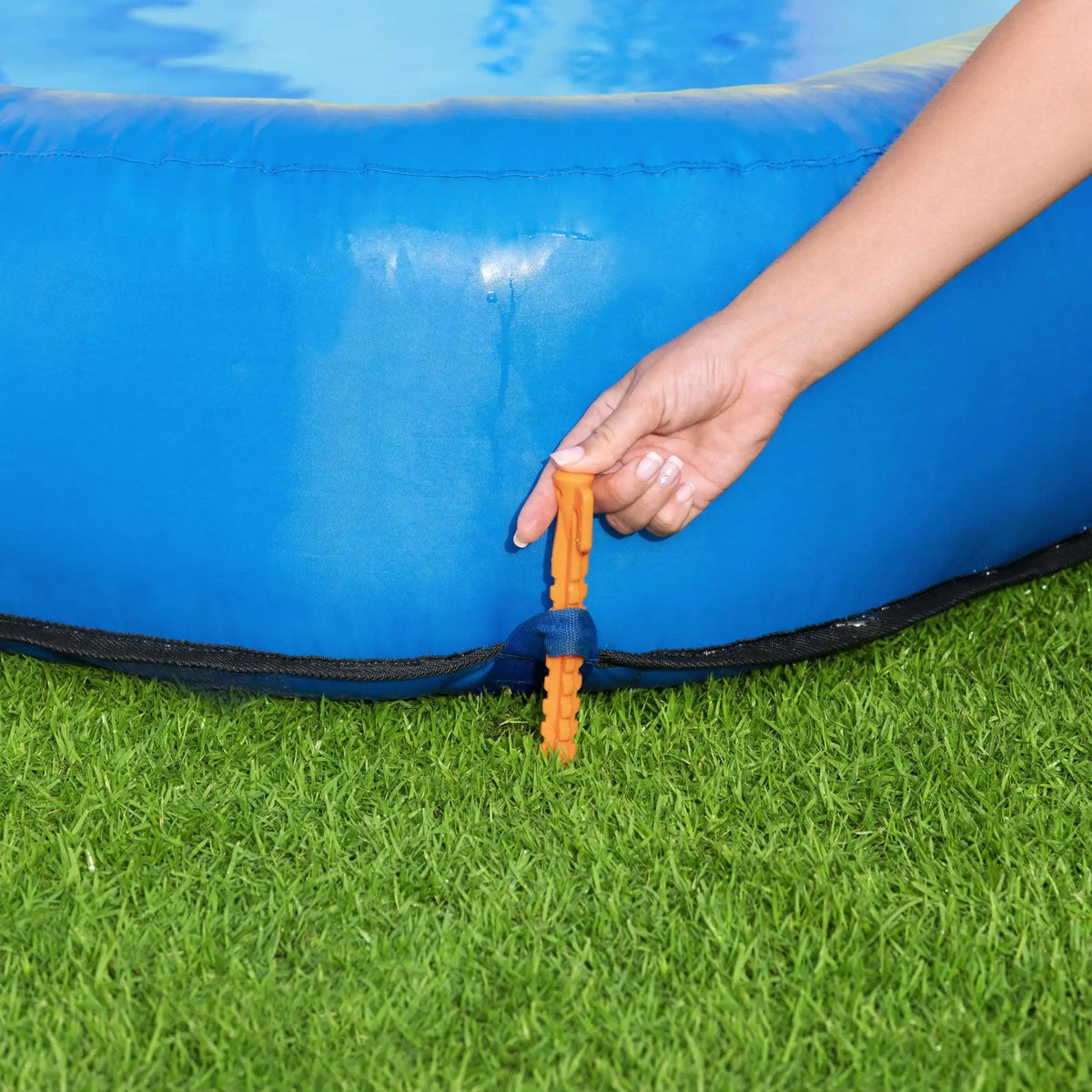 Bestway H2OGO! Beachfront Bonanza Kids Inflatable Mega Water Park w/ Air Blower