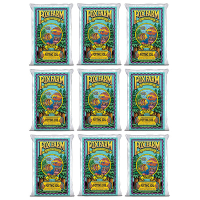 Foxfarm Ocean Forest Garden Potting Soil Bags 6.3-6.8 pH, 1.5 Cubic Feet, 9 Pack - VMInnovations