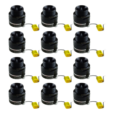Audiopipe ATQ-1550 1" 200W Aluminum Titanium Car Audio Bullet Tweeter (16 Pack) - VMInnovations