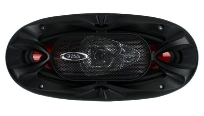 BOSS Audio 4x10 3-Way 400W Full-Range Chaos Exxtreme Car Audio Speakers (4 Pair)
