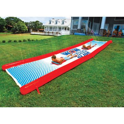WOW Watersports Super Slide Giant Yard Water Slide for Kids and Adults w/ Sleds - VMInnovations