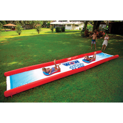 WOW Watersports Super Slide Giant Yard Water Slide for Kids and Adults w/ Sleds - VMInnovations