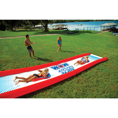 WOW Watersports Super Slide Giant Yard Water Slide for Kids and Adults w/ Sleds - VMInnovations