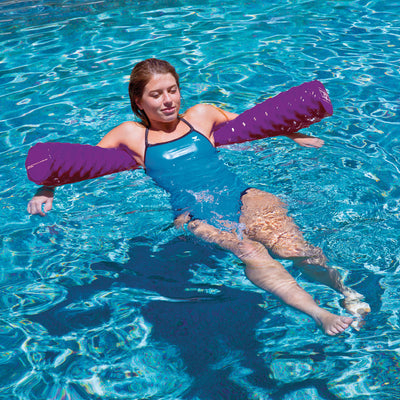 WOW Watersports First Class Soft Dipped Ribbed Foam Pool Noodle, Purple (Used)
