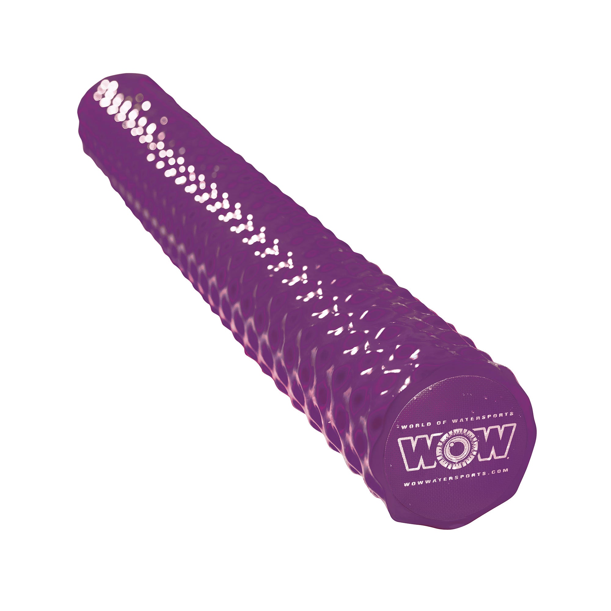 WOW Watersports First Class Soft Dipped Ribbed Foam Pool Noodle, Purple (Used)