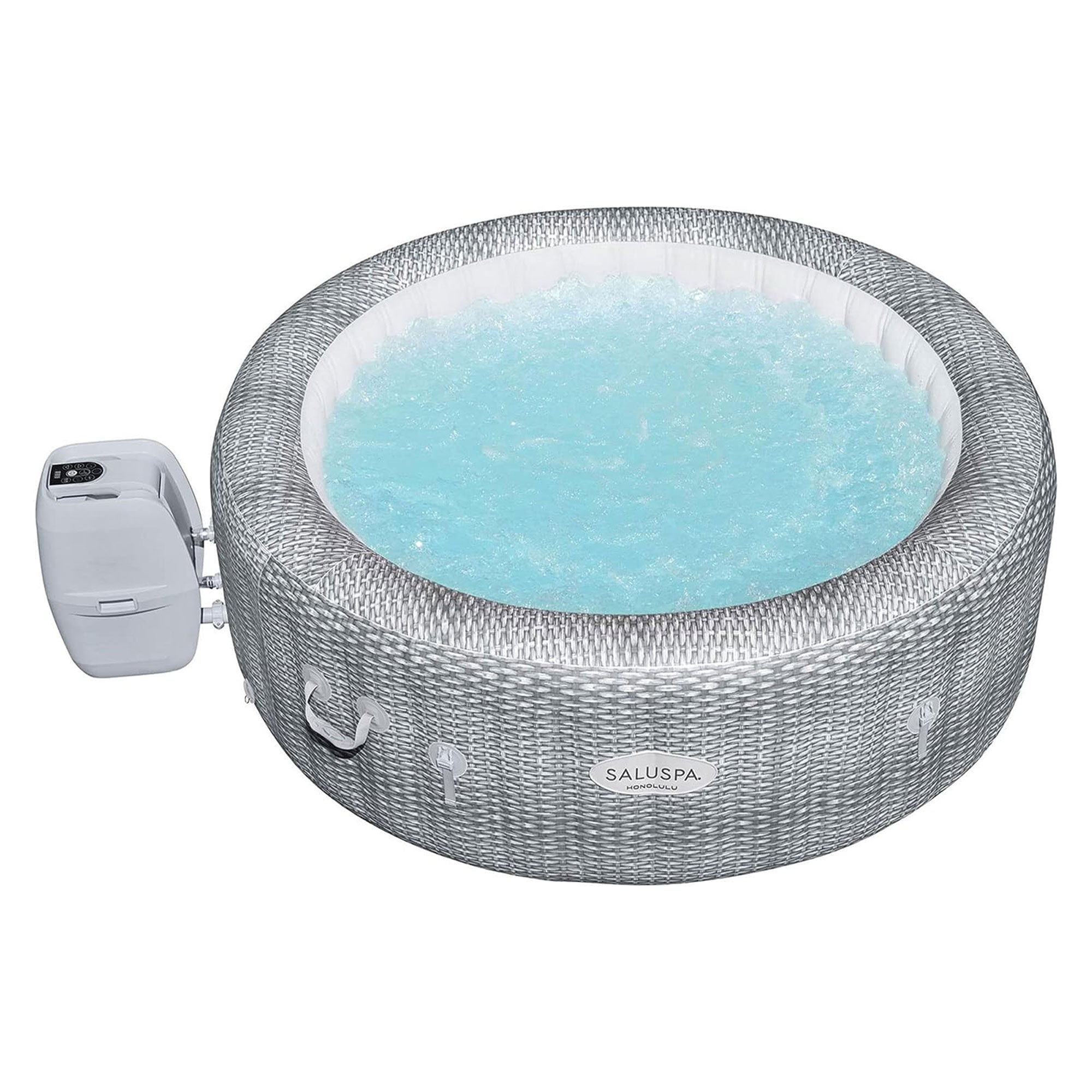Bestway SaluSpa AirJet 6 Person Honolulu Inflatable Hot Tub Spa (Open Box) - VMInnovations