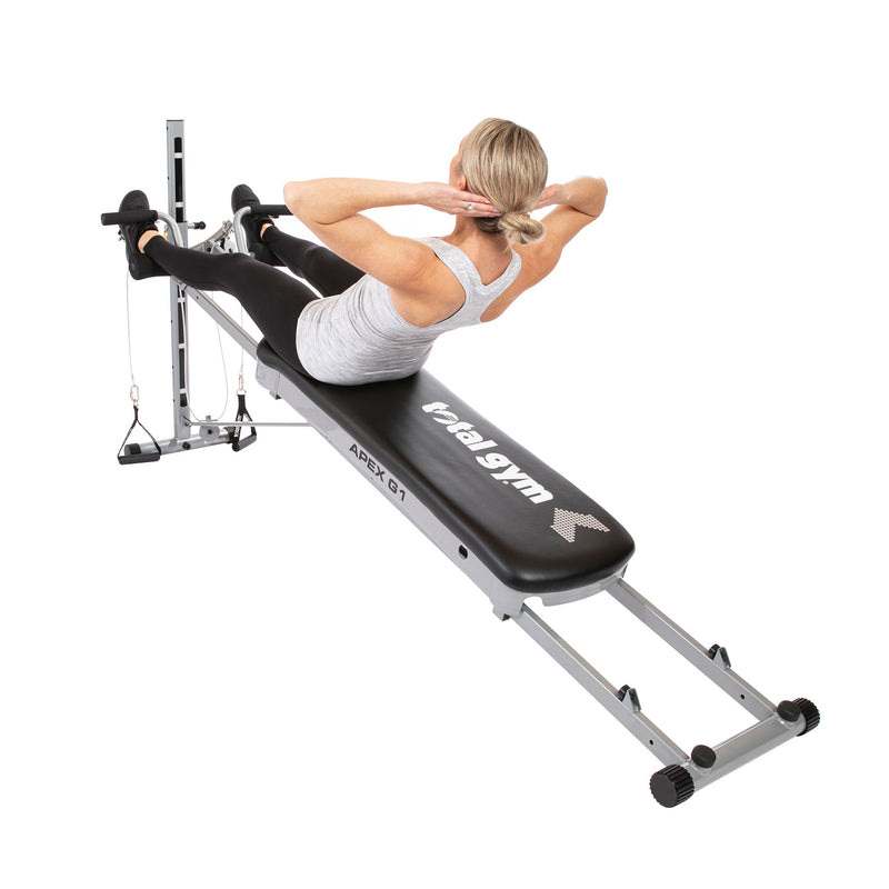 Total Gym APEX G1 Home Fitness Incline Weight Training with 6 Resistance Levels