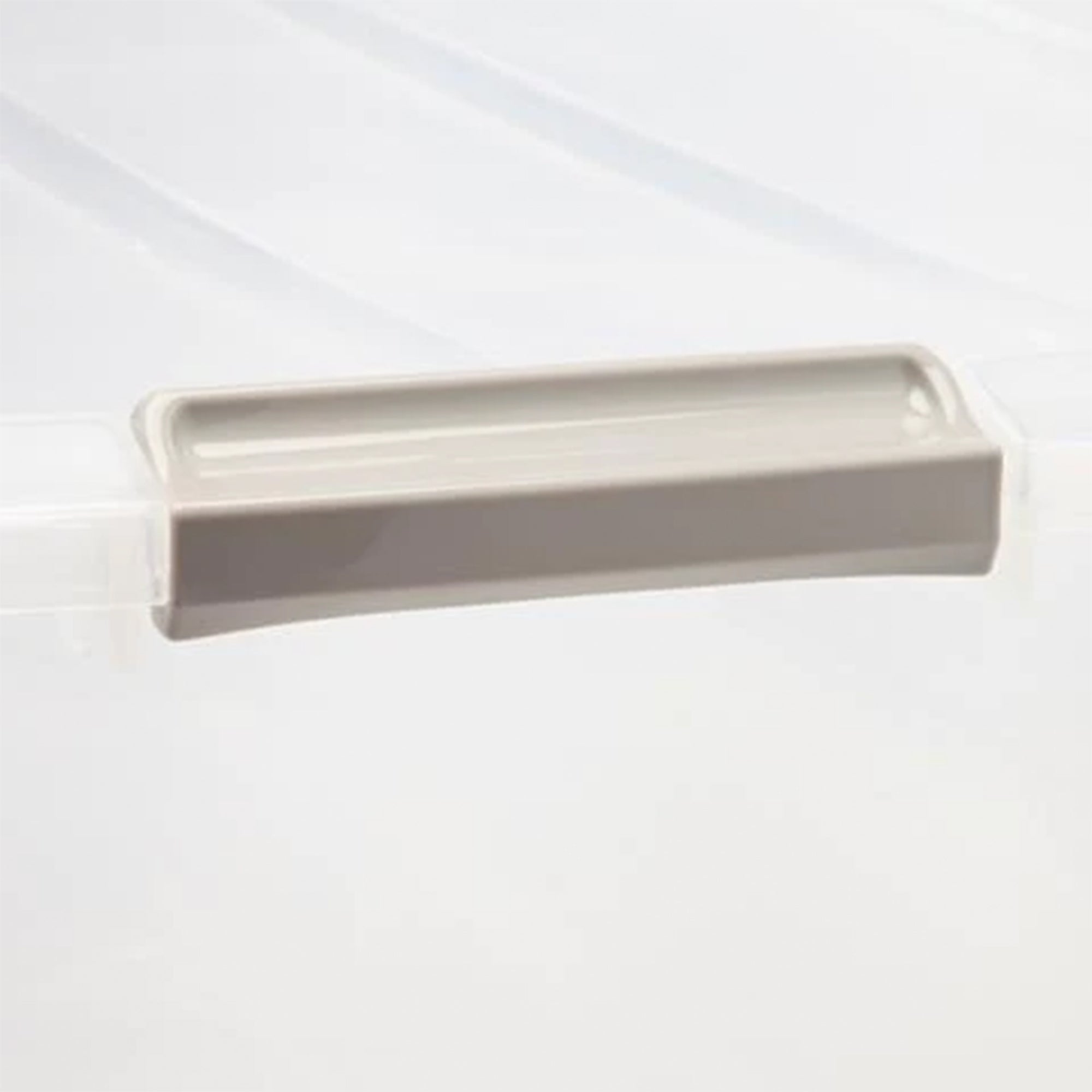 IRIS USA Underbed Buckle-Up 50 Quart Plastic Storage Container, Clear (2 Pack)
