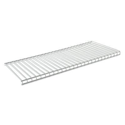 Rubbermaid Configuration 3-6 Feet Custom DIY Closet Storage Organizer Kit, White