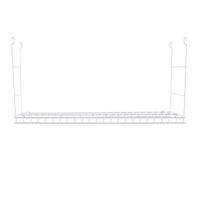 Rubbermaid 24" Universal Closet Steel Wire Added Storage Hanging Shelf (2 Pack)