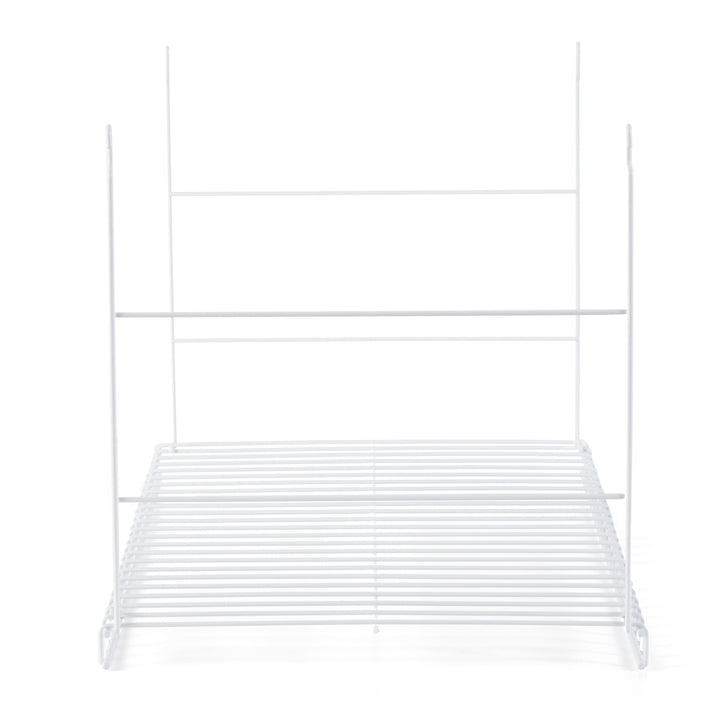 Rubbermaid 24" Universal Closet Steel Wire Added Storage Hanging Shelf (2 Pack) - VMInnovations