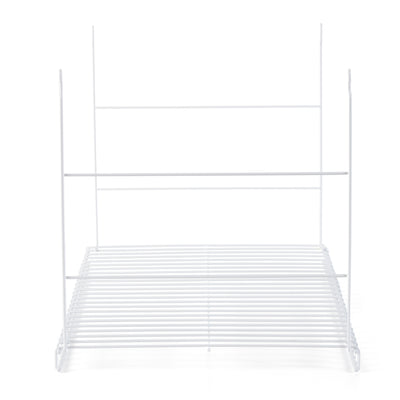 Rubbermaid 24" Universal Closet Steel Wire Added Storage Shelf, White (Open Box)