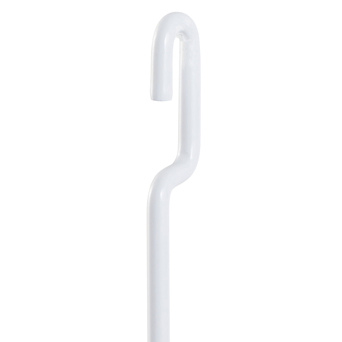 Rubbermaid 24" Closet Steel Wire Added Storage Hanging Shelf, White (For Parts)
