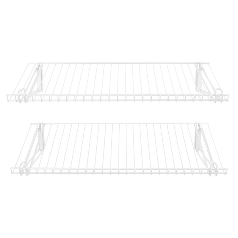 Rubbermaid Configurations Accessories 26-Inch Shelving Kit, White (Used)