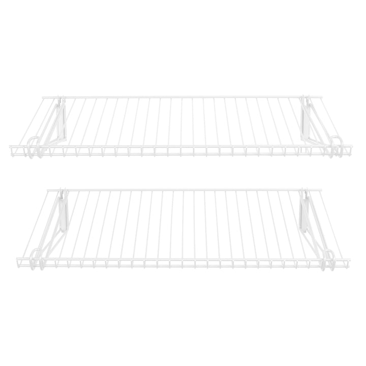 Rubbermaid FG3H9100WHT Configurations Accessories 26-Inch Shelving Kit, White