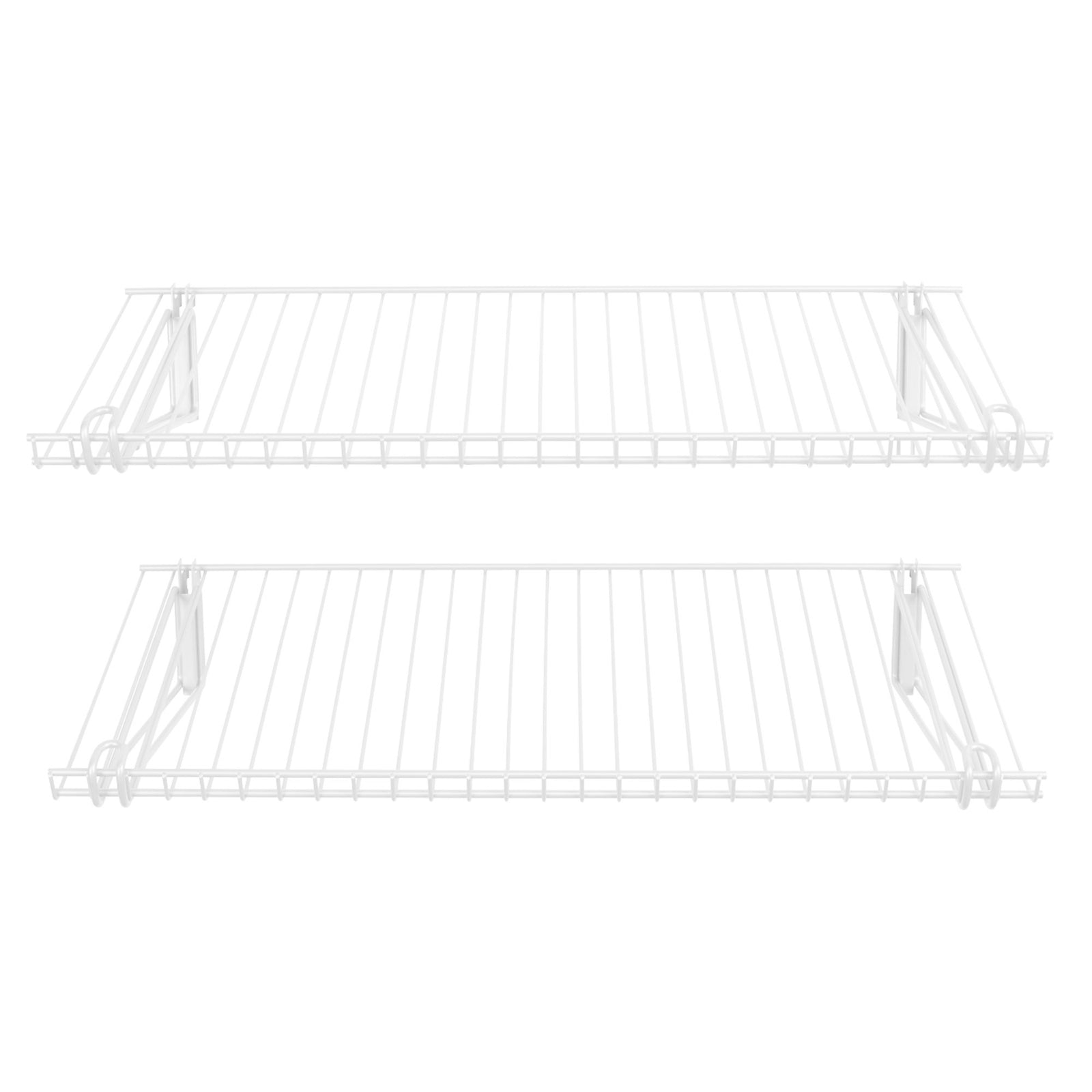 Rubbermaid Configurations Accessories 26-Inch Shelving Kit, White (Open Box) - VMInnovations
