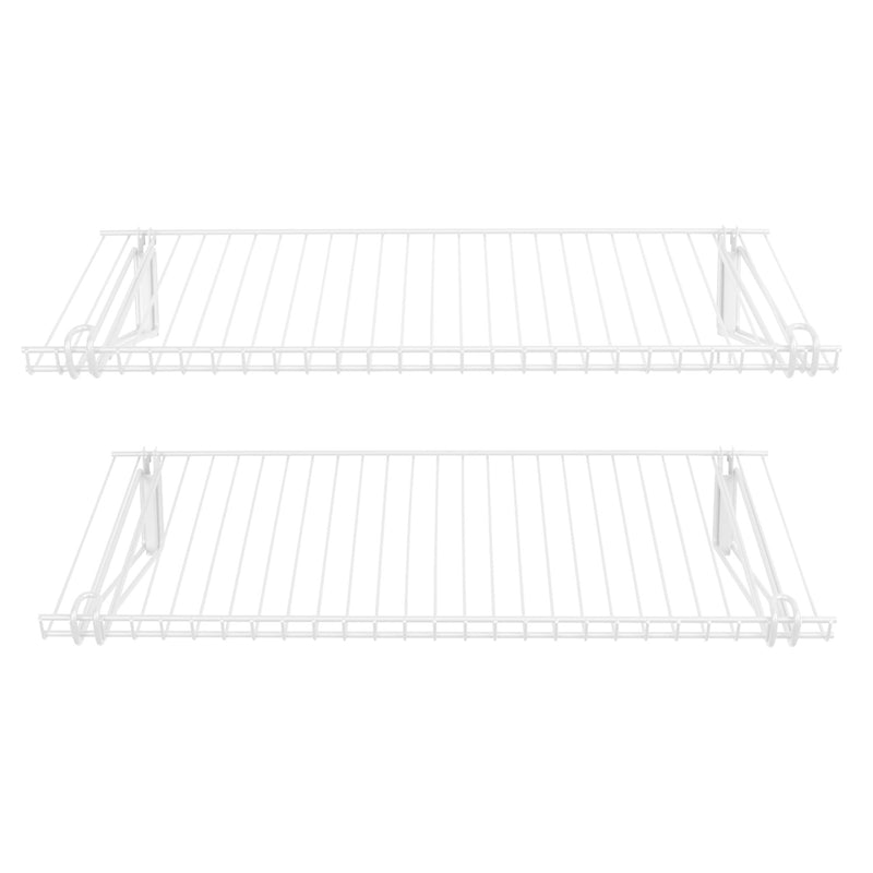 Rubbermaid Configurations Accessories 26-Inch Shelving Kit, White (For Parts)