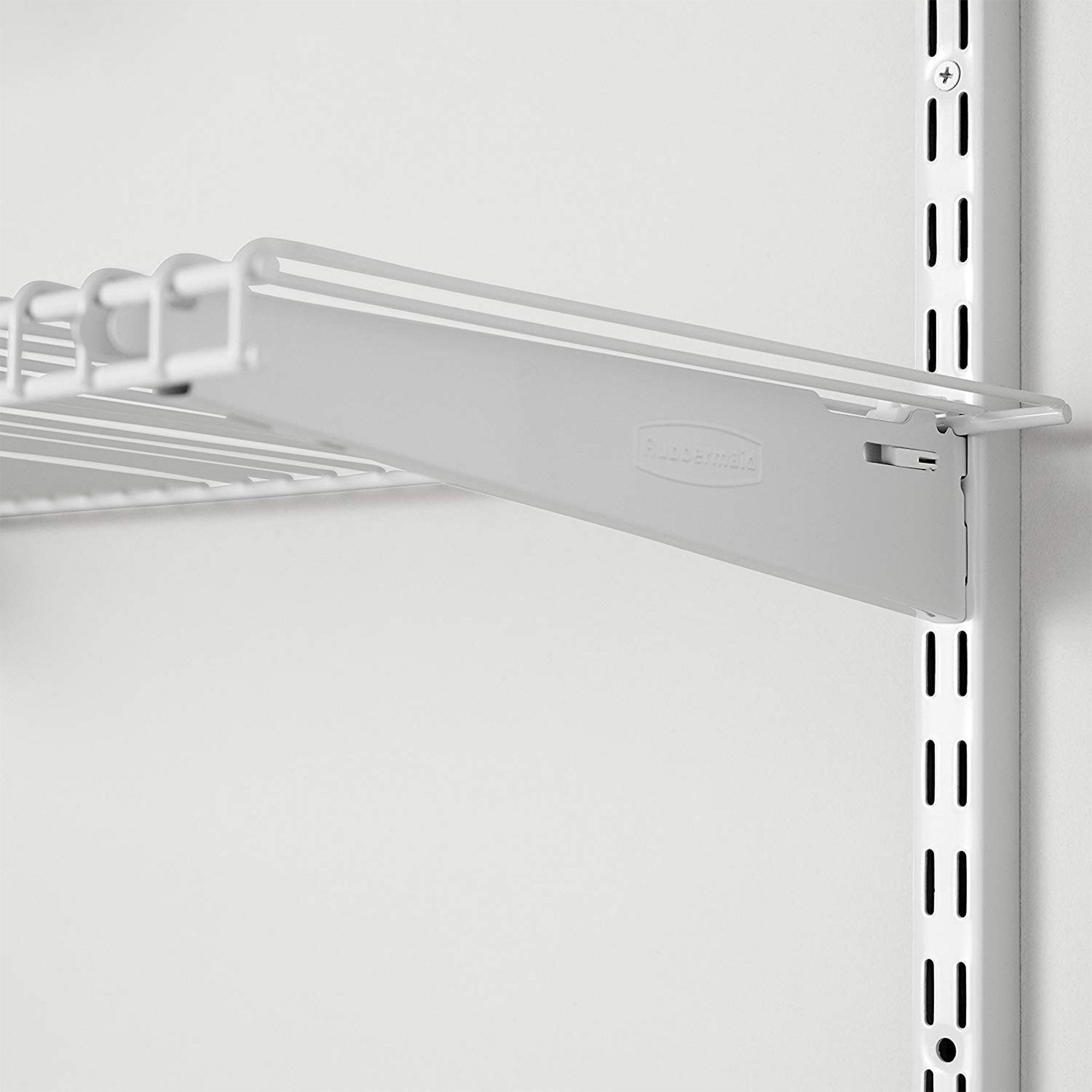 Rubbermaid FG3H9100WHT Configurations Accessories 26-Inch Shelving Kit, White - VMInnovations