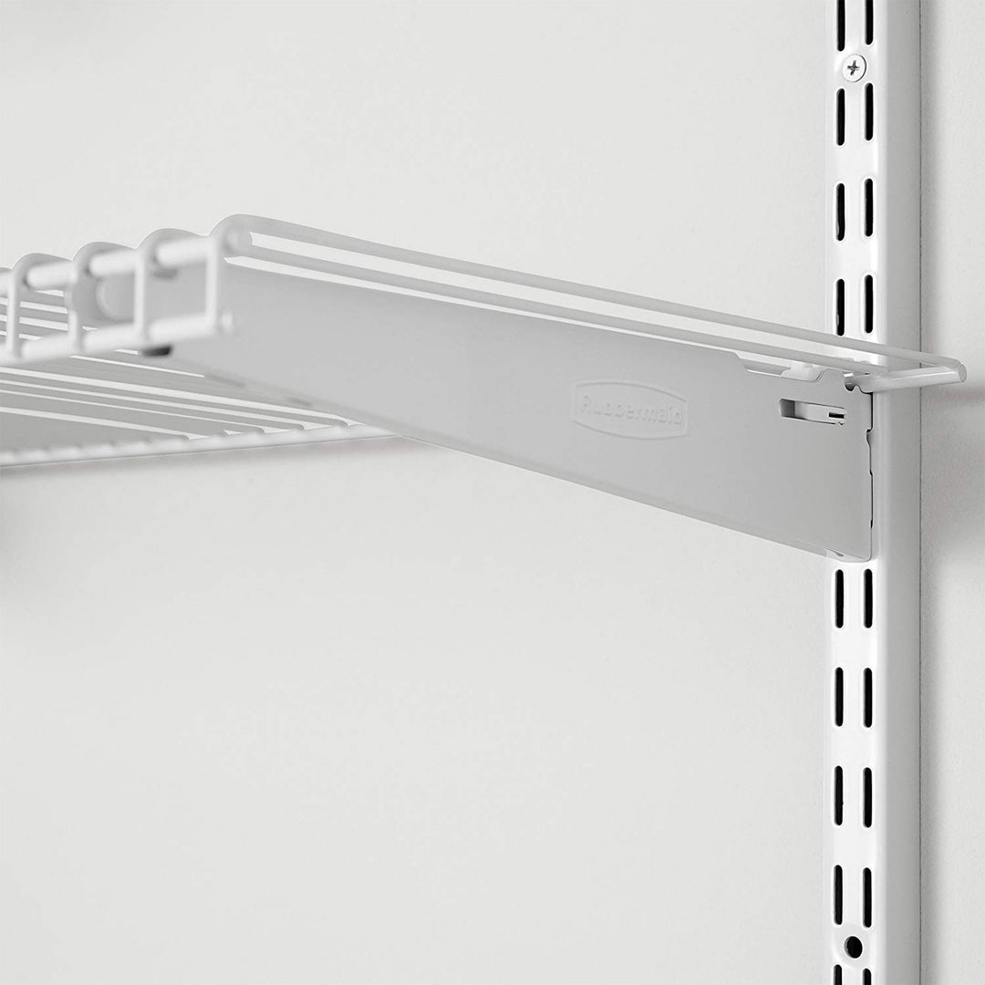 Rubbermaid FG3H9100WHT Configurations Accessories 26-Inch Shelving Kit, White