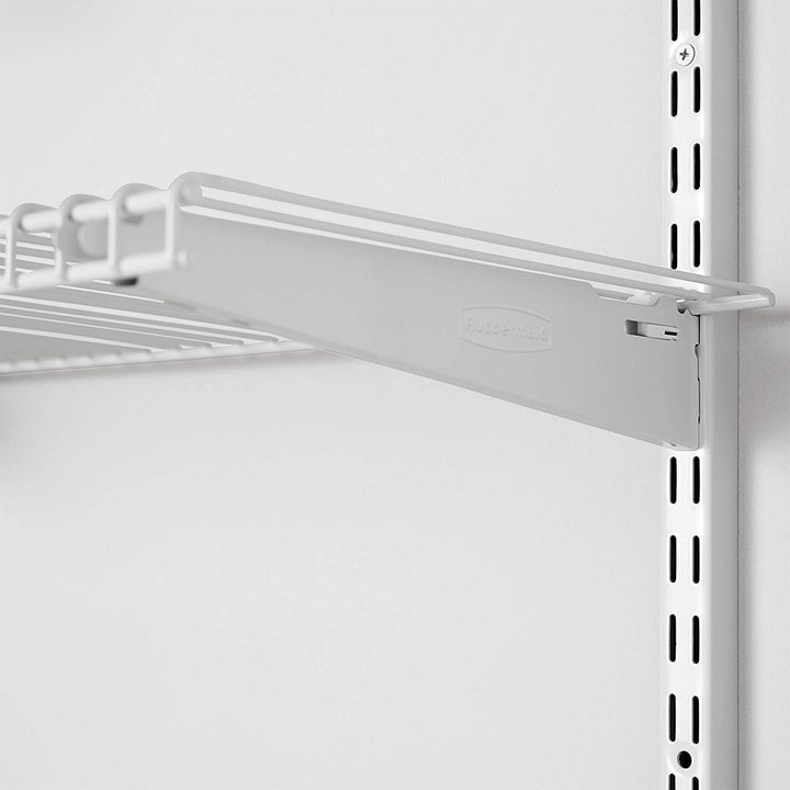 Rubbermaid FG3H9100WHT Configurations Accessories 26-Inch Shelving Kit, White