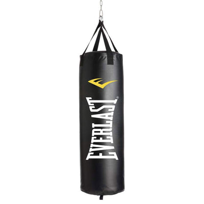 Everlast Nevatear Fitness Workout 40 Pound Heavy Kickboxing Punching Bag, Black