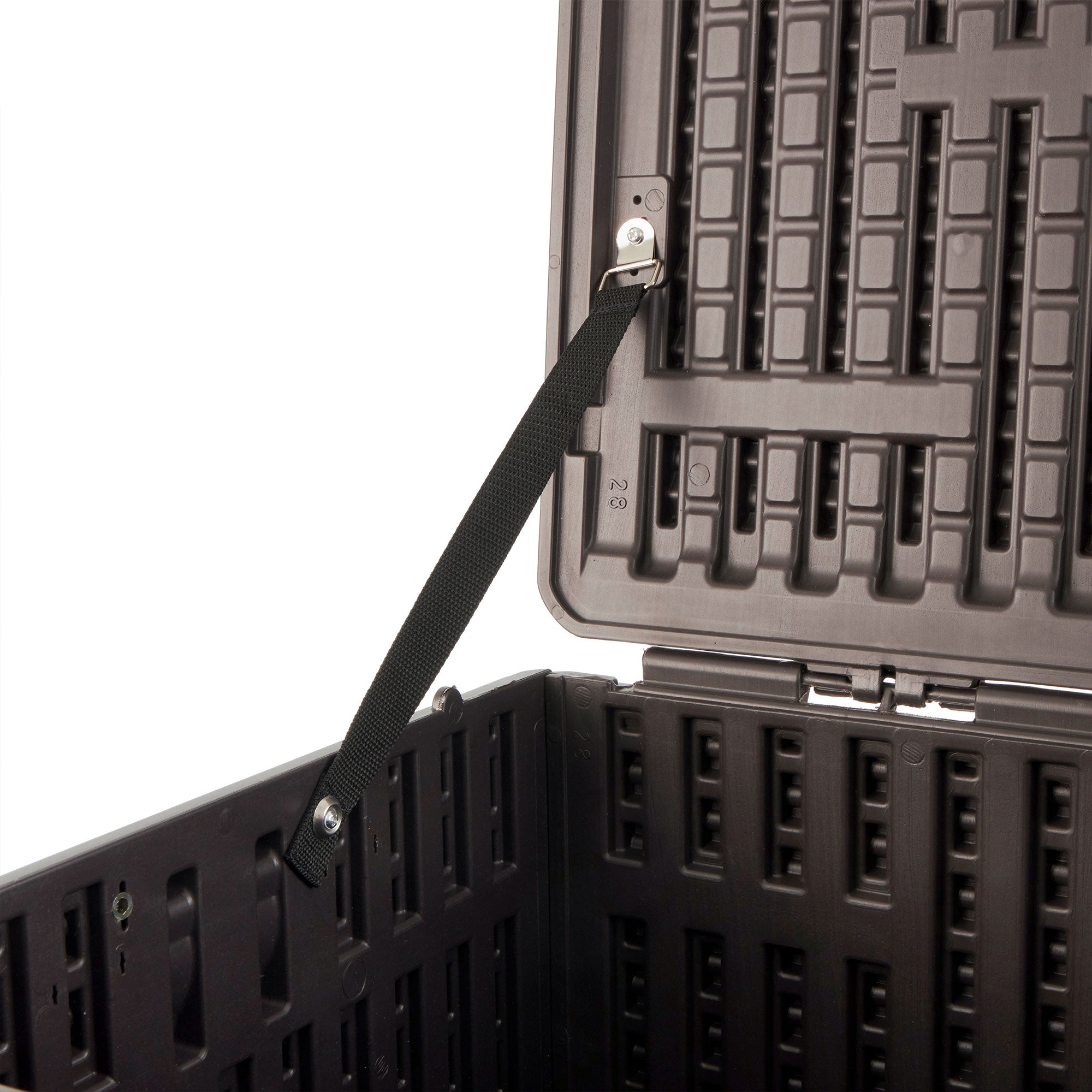 Plastic Development Group 28-Gallon Resin Patio Storage Deck Box (Open Box) - VMInnovations