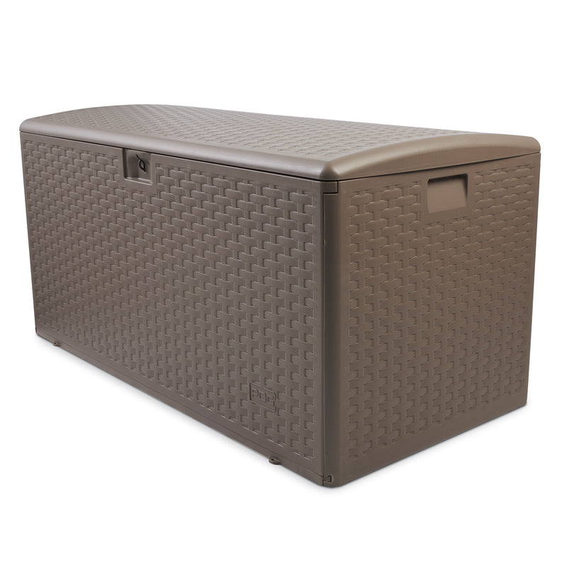 Plastic Development Group 99-Gallon Resin Outdoor Storage Deck Box (Used)